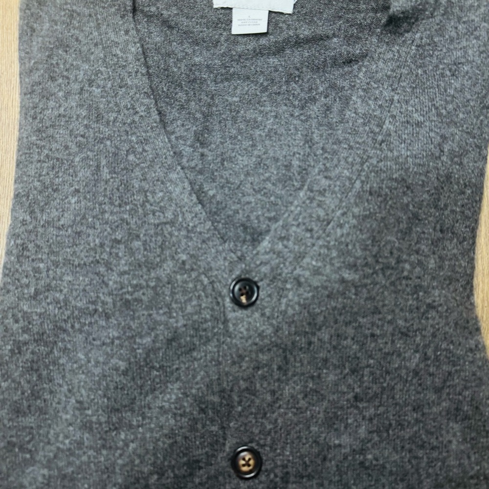 Dartmoor Cashmere Men's Gray Sweater